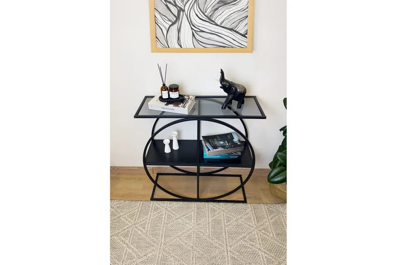 Ennuvolat Konsolipöytä 80 cm - Musta - Huonekalut - Pöytä & ruokailuryhmä - Apupöytä & sivupöytä - Konsolipöytä