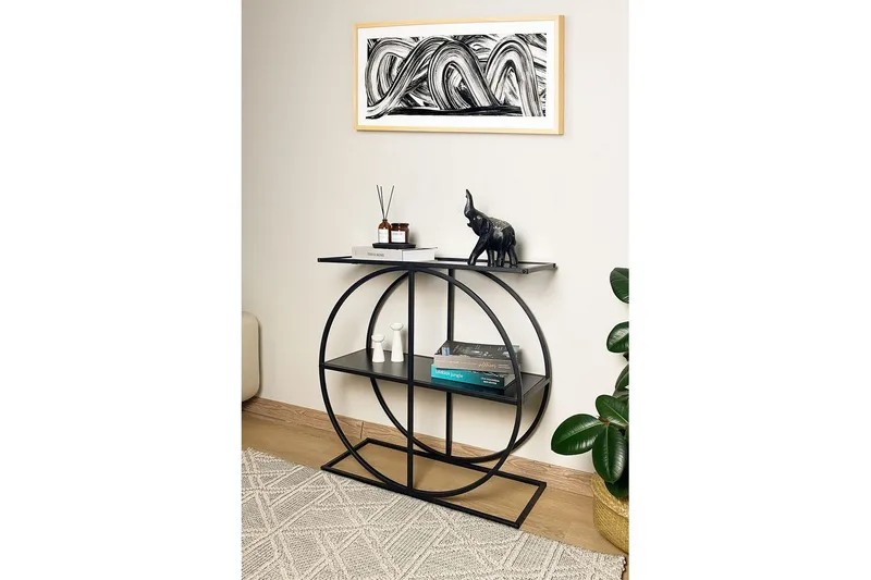 Ennuvolat Konsolipöytä 80 cm - Musta - Huonekalut - Pöytä & ruokailuryhmä - Apupöytä & sivupöytä - Konsolipöytä