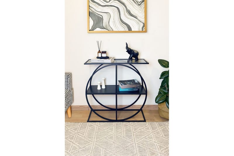 Ennuvolat Konsolipöytä 80 cm, Musta