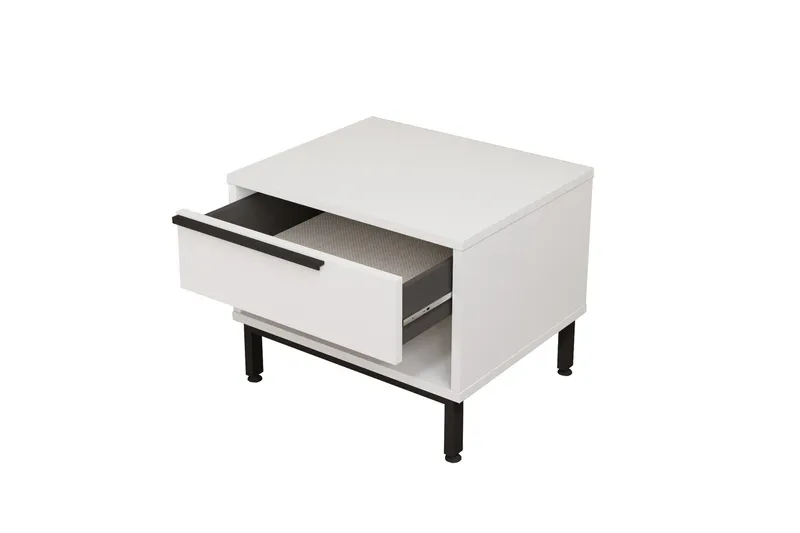 Erhan Yöpöytä 205,6 cm, Valkoinen