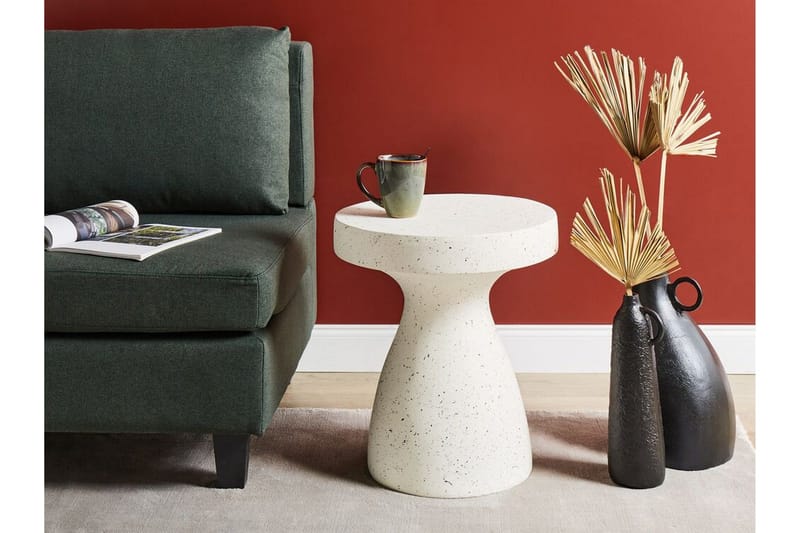 Faber Sivupöytä 39 cm - Valkoinen - Huonekalut - Pöytä & ruokailuryhmä - Apupöytä & sivupöytä - Tarjotinpöytä & pikkupöytä