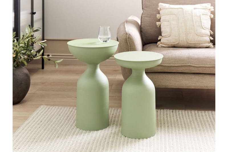 Farron Pöytäsarja 36 cm - Vihreä - Huonekalut - Pöytä & ruokailuryhmä - Apupöytä & sivupöytä - Sarjapöytä