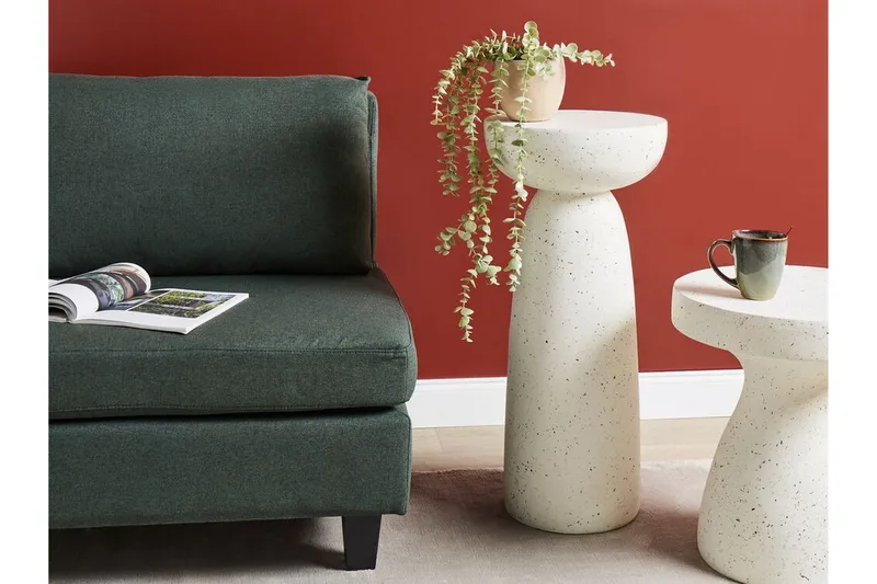 Fayanna Sivupöytä 33 cm - Valkoinen - Huonekalut - Pöytä & ruokailuryhmä - Apupöytä & sivupöytä - Tarjotinpöytä & pikkupöytä