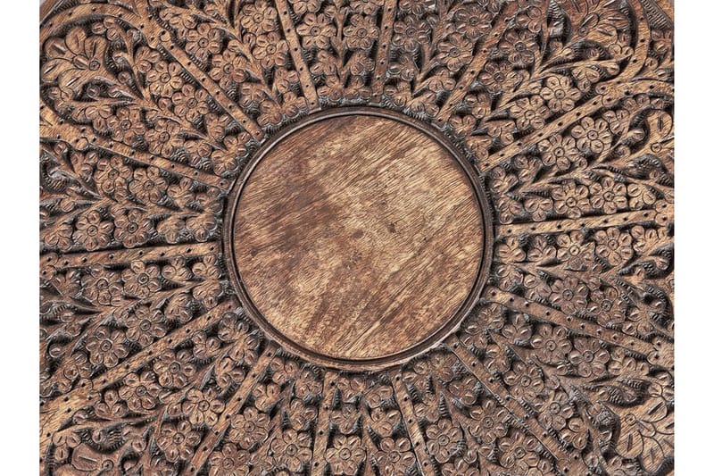 Fayola Sivupöytä 53 cm - Tumma puu - Huonekalut - Pöytä & ruokailuryhmä - Apupöytä & sivupöytä - Tarjotinpöytä & pikkupöytä