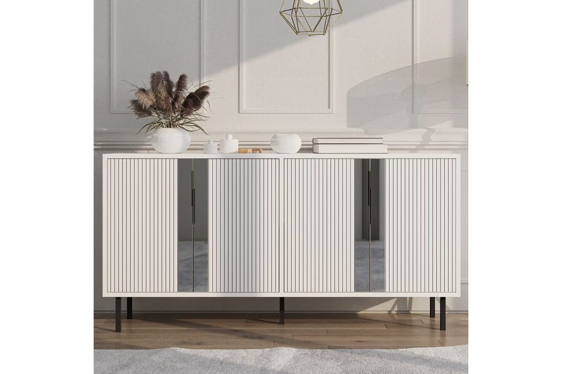 Fenricon Konsolipöytä 150 cm - Valkoinen - Huonekalut - Pöytä & ruokailuryhmä - Apupöytä & sivupöytä - Konsolipöytä