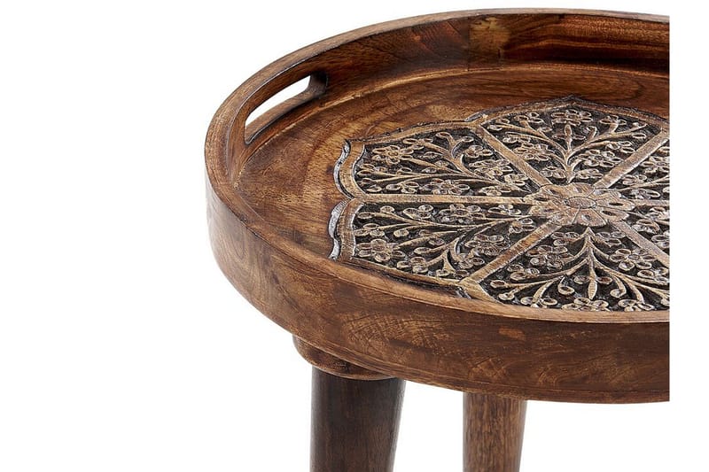 Finbar Pöytäsarja 40 cm - Tumma puu - Huonekalut - Pöytä & ruokailuryhmä - Apupöytä & sivupöytä - Sarjapöytä