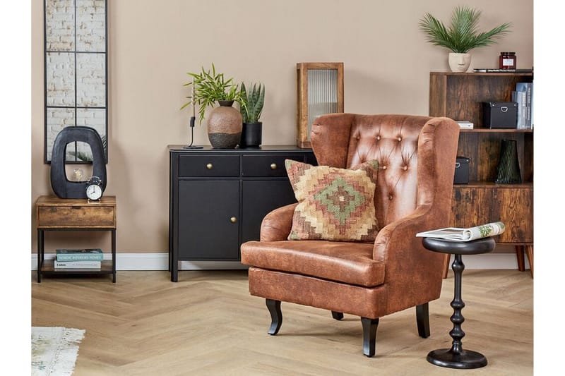 Fonda Sivupöytä 30 cm - Musta - Huonekalut - Pöytä & ruokailuryhmä - Apupöyt ä & sivupöytä - Tarjotinpöytä & pikkupöytä