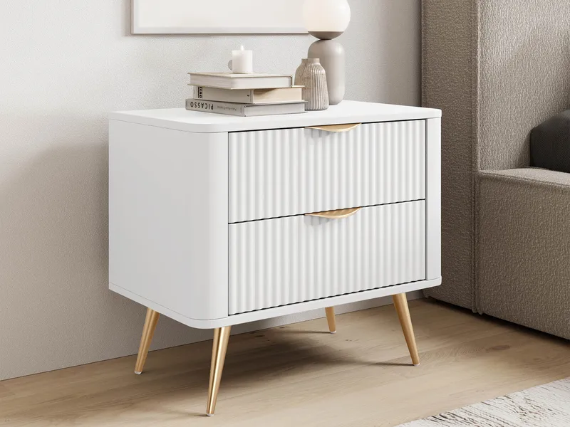 Forba Yöpöytä 64 cm - valkoinen - Huonekalut - Pöytä & ruokailuryhmä - Apupöytä & sivupöytä - Yöpöytä