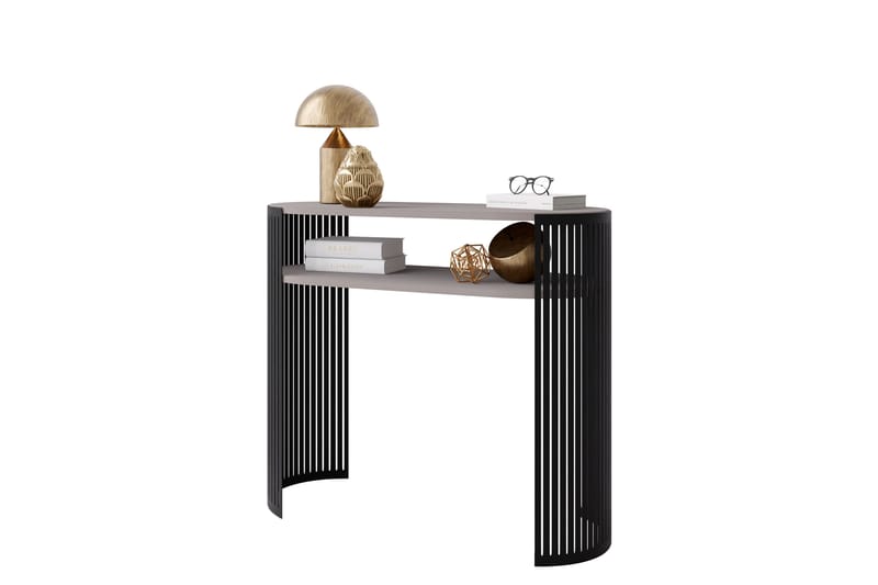 Friend Konsolipöytä 100 cm, Musta/Beige