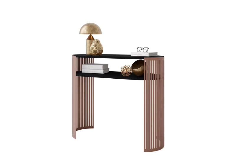 Friend Konsolipöytä 100 cm - Rosa/Musta - Huonekalut - Pöytä & ruokailuryhmä - Apupöytä & sivupöytä - Konsolipöytä