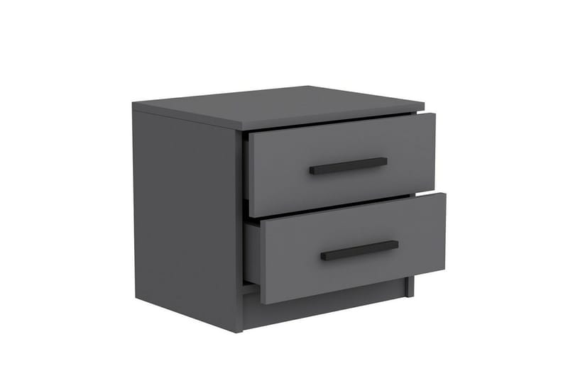 Fruitland Yöpöytä 50 cm - Antrasiitti - Huonekalut - Pöytä & ruokailuryhmä - Apupöytä & sivupöytä - Yöpöytä