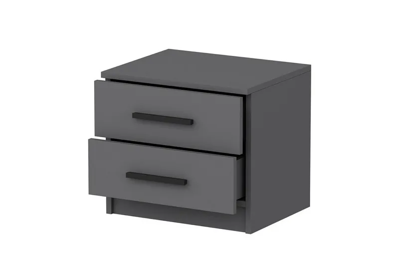 Fruitland Yöpöytä 50 cm - Antrasiitti - Huonekalut - Pöytä & ruokailuryhmä - Apupöytä & sivupöytä - Yöpöytä