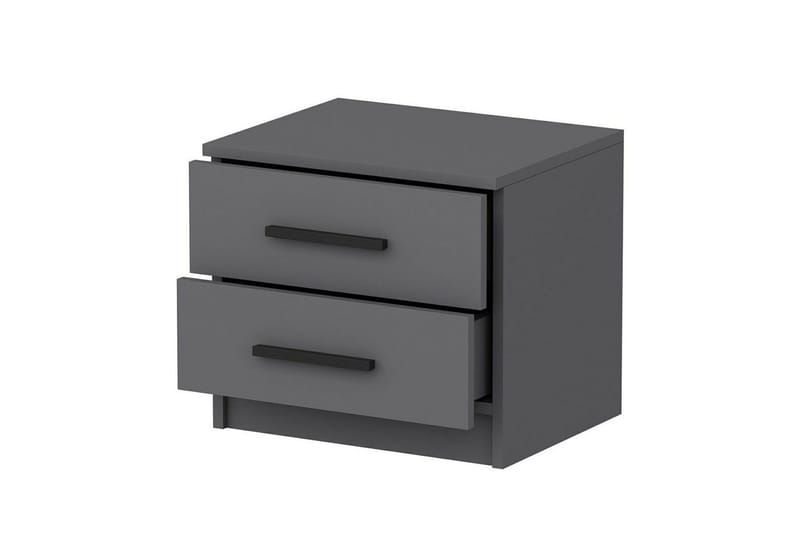 Fruitland Yöpöytä 50 cm - Antrasiitti - Huonekalut - Pöytä & ruokailuryhmä - Apupöytä & sivupöytä - Yöpöytä