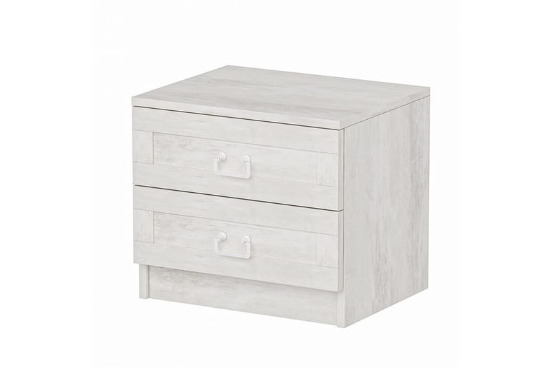 Fruitland Yöpöytä 54 cm - Valkoinen - Huonekalut - Pöytä & ruokailuryhmä - Apupöytä & sivupöytä - Yöpöytä