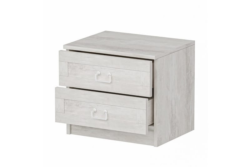 Fruitland Yöpöytä 54 cm - Valkoinen - Huonekalut - Pöytä & ruokailuryhmä - Apupöytä & sivupöytä - Yöpöytä