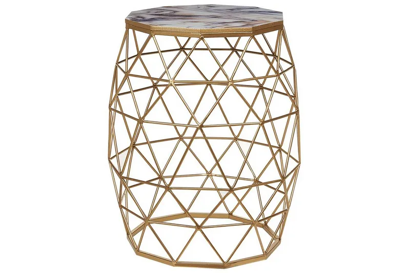 Gary Sivupöytä 43 cm, Kulta