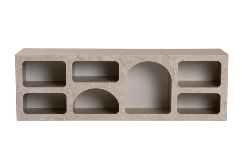 Giana Konsolipöytä 160 cm - Travertiini/Hiekkakivi - Huonekalut - Pöytä & ruokailuryhmä - Apupöytä & sivupöytä - Konsolipöytä