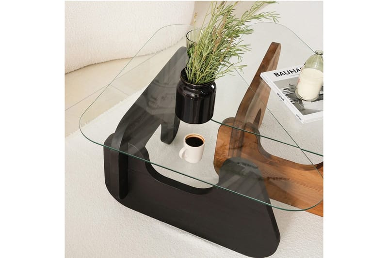 Grayce Pöytäsarja 94 cm - Musta - Huonekalut - Pöytä & ruokailuryhmä - Apupöytä & sivupöytä - Sarjapöytä