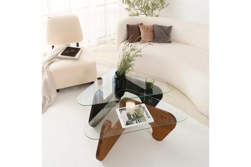 Grayce Pöytäsarja 94 cm - Musta - Huonekalut - Pöytä & ruokailuryhmä - Apupöytä & sivupöytä - Sarjapöytä