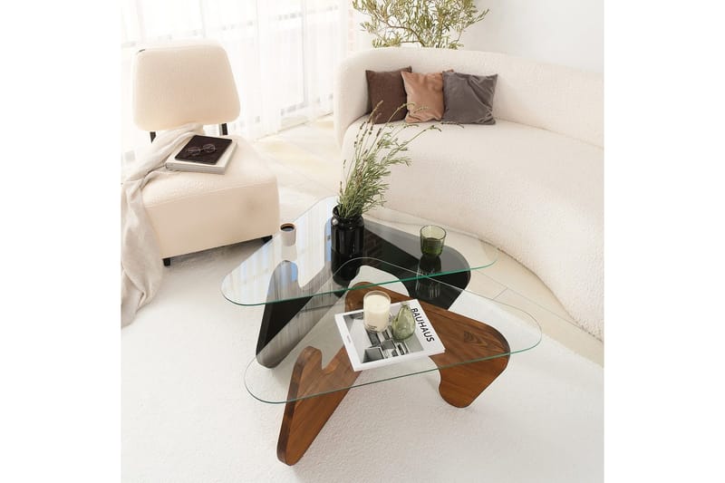 Grayce Pöytäsarja 94 cm - Musta - Huonekalut - Pöytä & ruokailuryhmä - Apupöytä & sivupöytä - Sarjapöytä