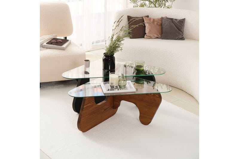 Grayce Pöytäsarja 94 cm - Musta - Huonekalut - Pöytä & ruokailuryhmä - Apupöytä & sivupöytä - Sarjapöytä