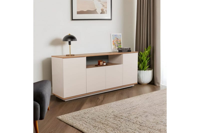 Hano Konsolipöytä 180 cm - Luonnonväri - Huonekalut - Pöytä & ruokailuryhmä - Apupöytä & sivupöytä - Konsolipöytä