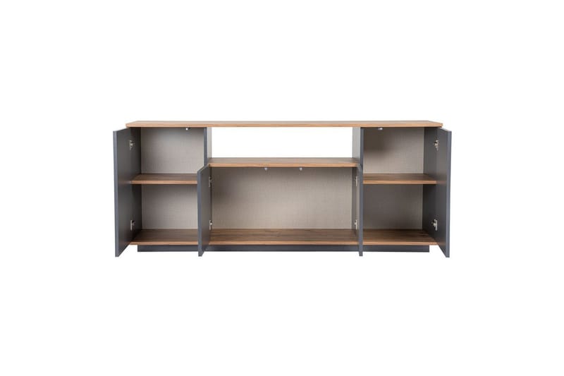 Hano Konsolipöytä 180 cm - Luonnonväri/Antrasiitti - Huonekalut - Pöytä & ruokailuryhmä - Apupöytä & sivupöytä - Konsolipöytä