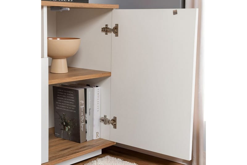 Hano Konsolipöytä 180 cm - Luonnonväri/Valkoinen - Huonekalut - Pöytä & ruokailuryhmä - Apupöytä & sivupöytä - Konsolipöytä