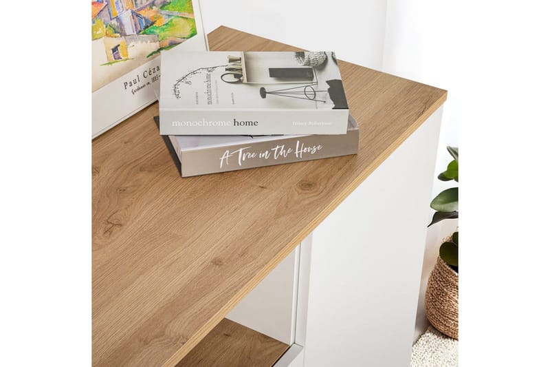 Hano Konsolipöytä 180 cm - Luonnonväri/Valkoinen - Huonekalut - Pöytä & ruokailuryhmä - Apupöytä & sivupöytä - Konsolipöytä