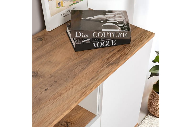Hano Konsolipöytä 180 cm - Luonnonväri/Valkoinen - Huonekalut - Pöytä & ruokailuryhmä - Apupöytä & sivupöytä - Konsolipöytä