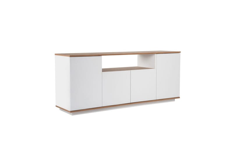 Hano Konsolipöytä 180 cm, Luonnonväri/Valkoinen