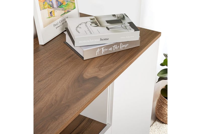 Hano Konsolipöytä 180 cm - Luonnonväri/Valkoinen - Huonekalut - Pöytä & ruokailuryhmä - Apupöytä & sivupöytä - Konsolipöytä