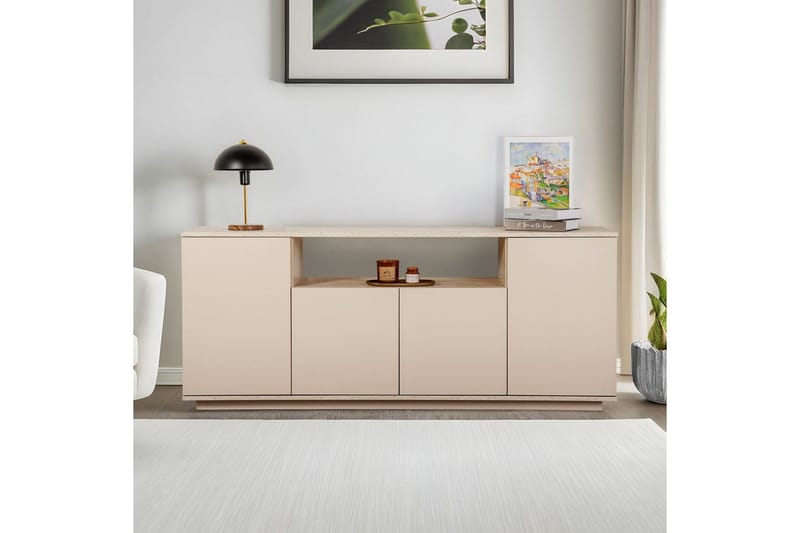 Hano Konsolipöytä 180 cm - Tummanharmaa - Huonekalut - Pöytä & ruokailuryhmä - Apupöytä & sivupöytä - Konsolipöytä