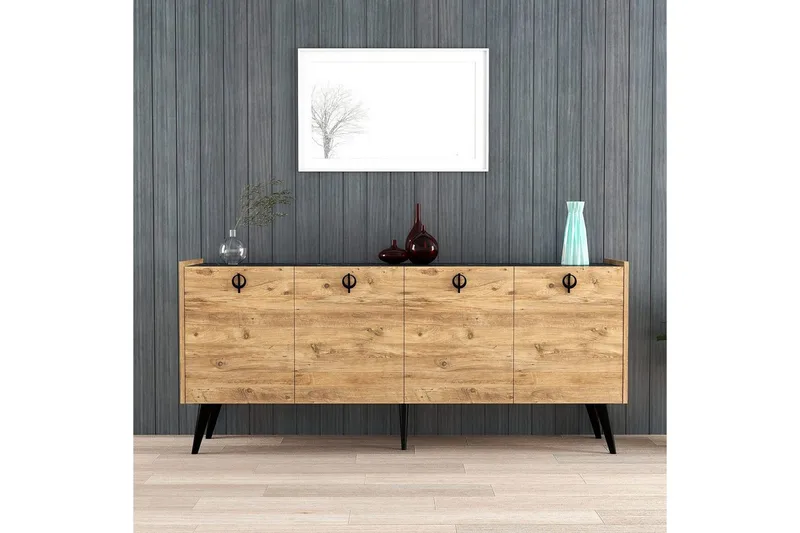 Harli Konsolipöytä 180 cm - Luonnonväri - Huonekalut - Pöytä & ruokailuryhmä - Apupöytä & sivupöytä - Konsolipöytä