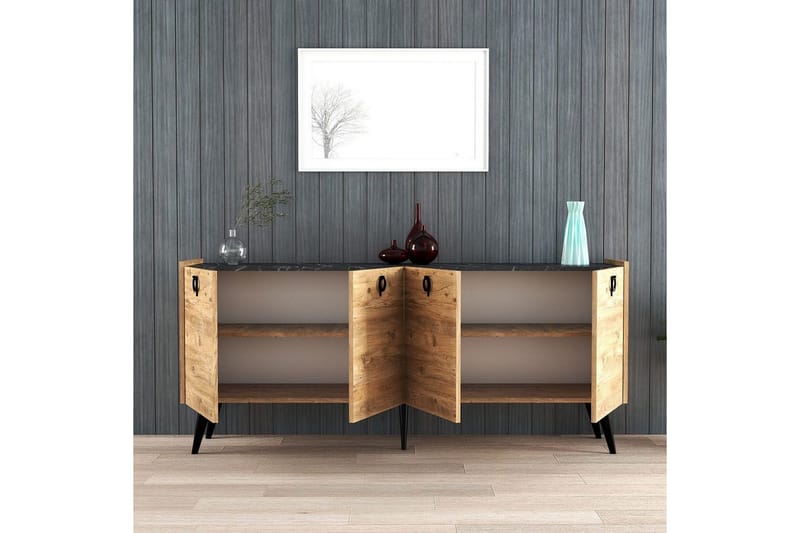 Harli Konsolipöytä 180 cm - Luonnonväri - Huonekalut - Pöytä & ruokailuryhmä - Apupöytä & sivupöytä - Konsolipöytä