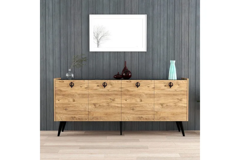 Harli Konsolipöytä 180 cm - Luonnonväri - Huonekalut - Pöytä & ruokailuryhmä - Apupöytä & sivupöytä - Konsolipöytä