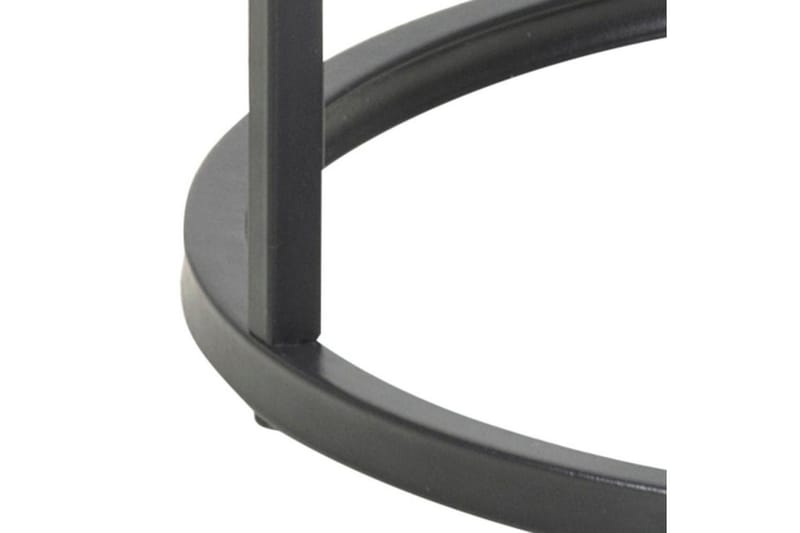 Hartsoe Sivupöytä 40x40 cm - Musta - Huonekalut - P öytä & ruokailuryhmä - Apupöytä & sivupöytä - Tarjotinpöytä & pikkupöytä