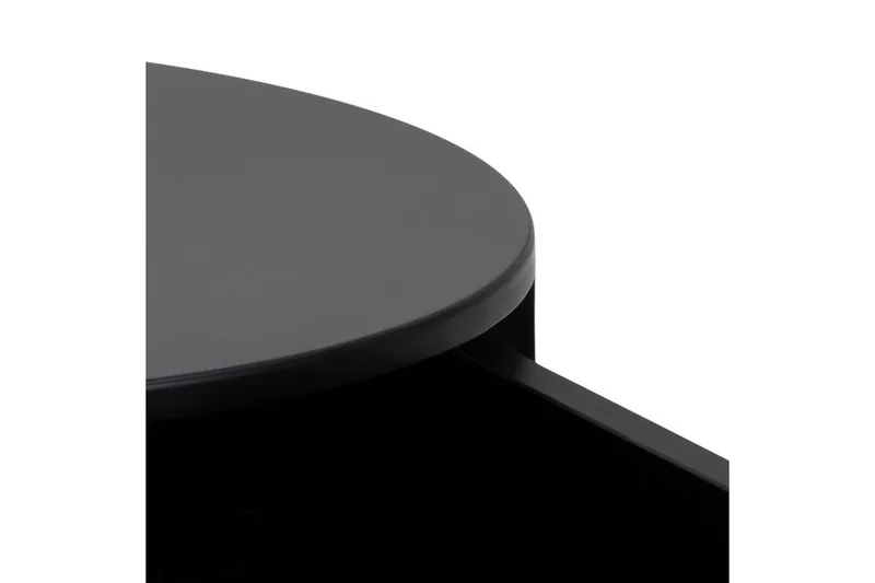 Hastane Yöpöytä 40 cm - Musta - Huonekalut - Pöytä & ruokailuryhmä - Apupöytä & sivupöytä - Yöpöytä