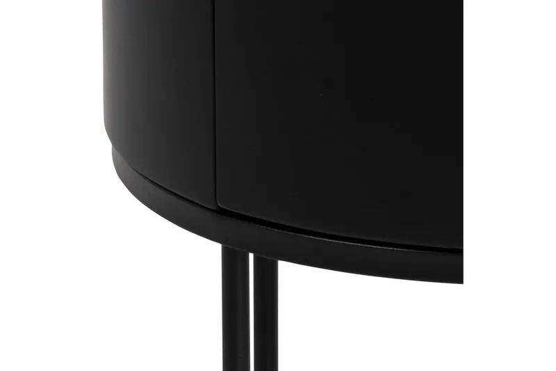 Hastane Yöpöytä 40 cm - Musta - Huonekalut - Pöytä & ruokailuryhmä - Apupöytä & sivupöytä - Yöpöytä