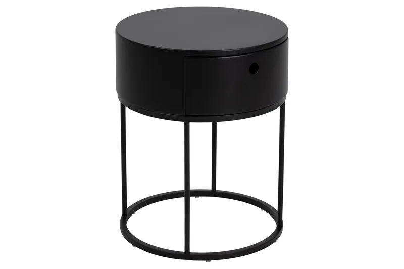 Hastane Yöpöytä 40 cm, Musta