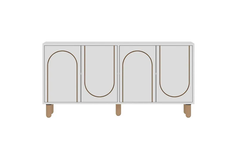 Hearst Konsolipöytä 150 cm, Valkoinen