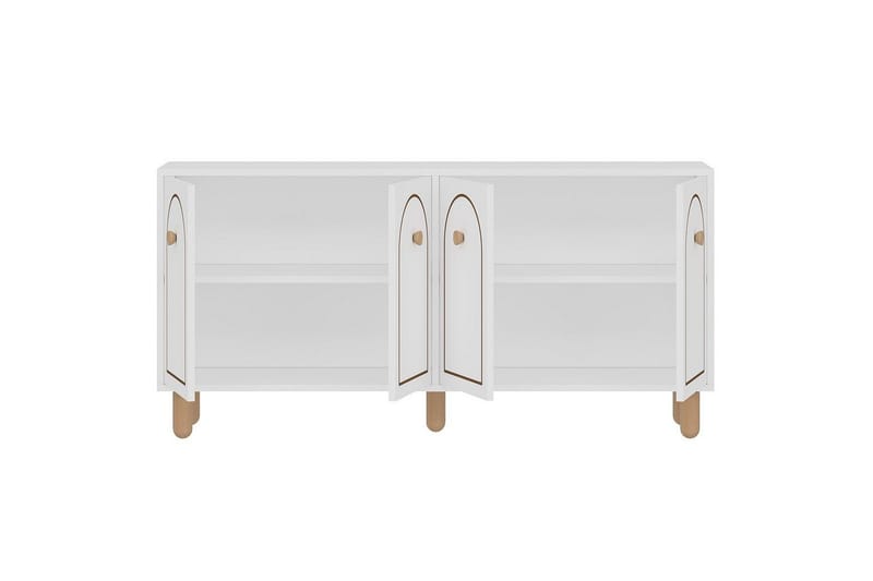 Hearst Konsolipöytä 150 cm - Valkoinen - Huonekalut - Pöytä & ruokailuryhmä - Apupöytä & sivupöytä - Konsolipöytä