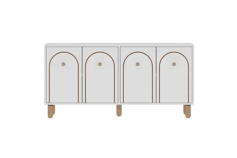 Hearst Konsolipöytä 150 cm, Valkoinen