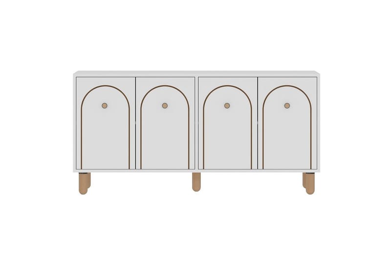 Hearst Konsolipöytä 150 cm, Valkoinen