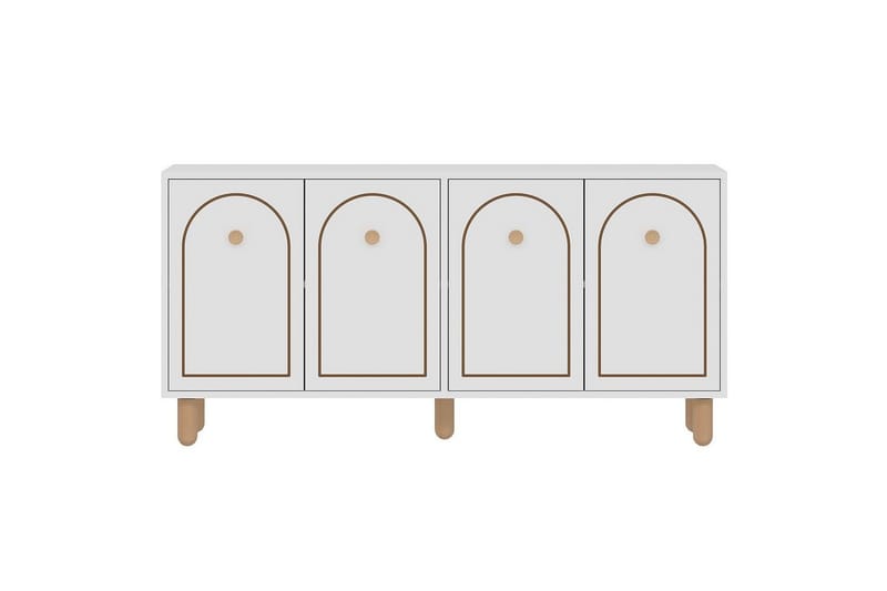 Hearst Konsolipöytä 150 cm, Valkoinen