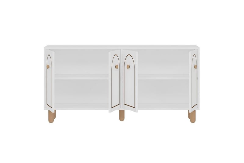 Hearst Konsolipöytä 150 cm - Valkoinen - Huonekalut - Pöytä & ruokailuryhmä - Apupöytä & sivupöytä - Konsolipöytä