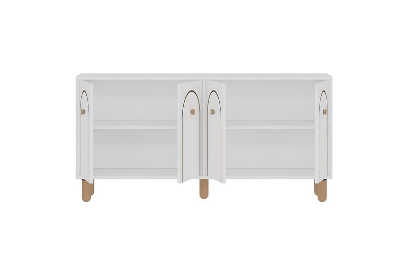 Hearst Konsolipöytä 150 cm - Valkoinen - Huonekalut - Pöytä & ruokailuryhmä - Apupöytä & sivupöytä - Konsolipöytä