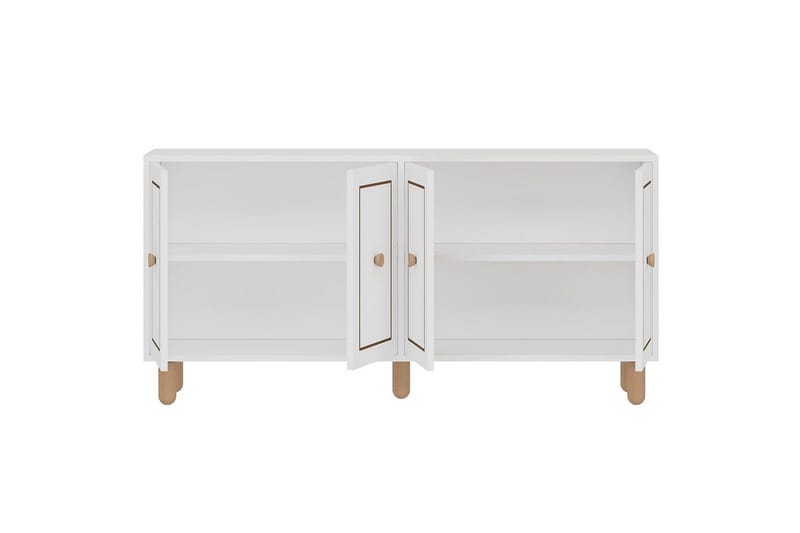 Hearst Konsolipöytä 150 cm - Valkoinen - Huonekalut - Pöytä & ruokailuryhmä - Apupöytä & sivupöytä - Konsolipöytä