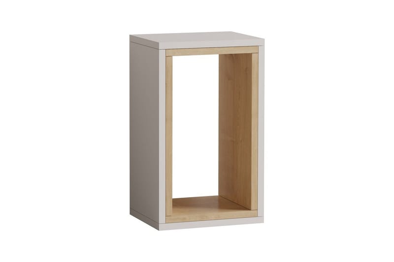 Hesper Sivupöytä 30 cm, Tammi/Valkoinen