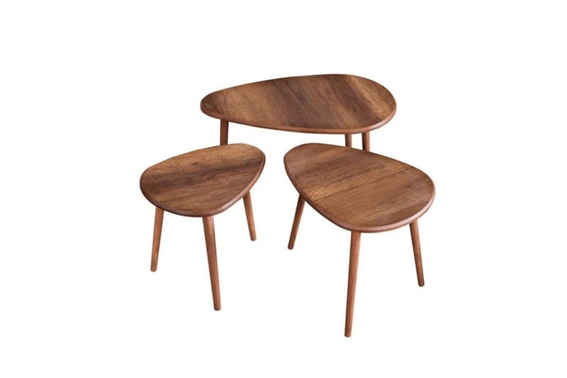 Horatio Sarjapöytä 80 cm - Hiekka - Huonekalut - Pöytä & ruokailuryhmä - Apupöytä & sivupöytä - Sarjapöytä